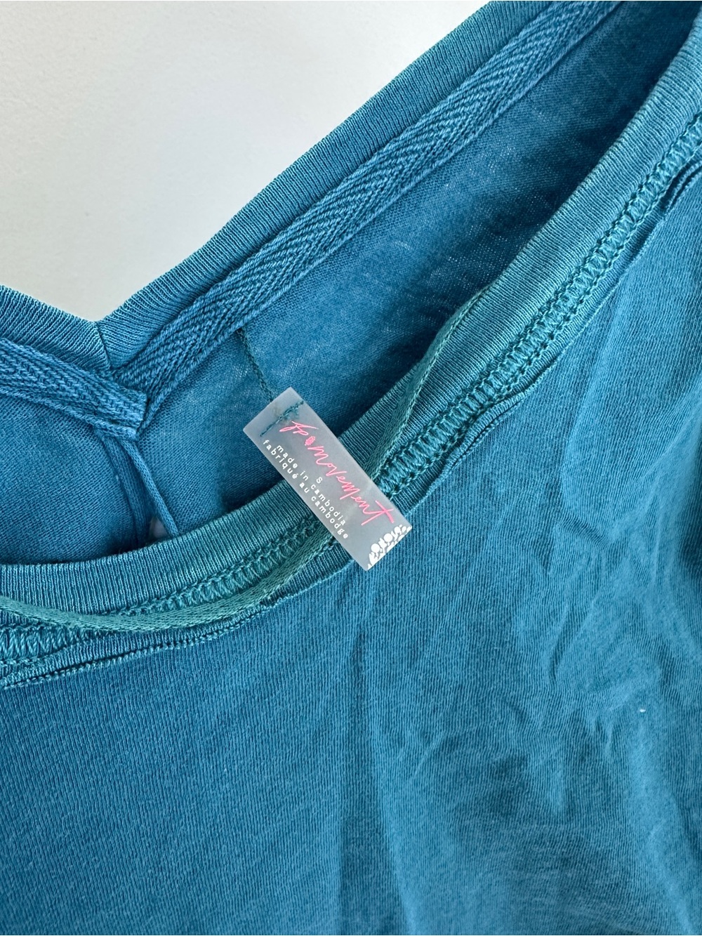 FP Movement by Free People Moon Rising Cotton Twist Front Faded Cropped Top - Picture 9 of 10